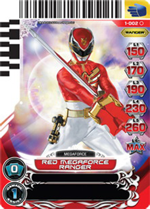 Red Megaforce Ranger 002